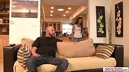 teen babysitter seduces boss then sucks him off 😈💋