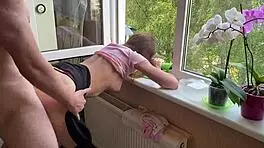 classmate stunned when big cock suddenly pops out