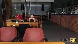 ara mix in heels wonders if rough toilet deepthroat with stranger beats her shaved pussy pickup?