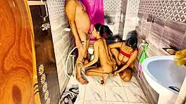 handsome call boy fucks cuties in wet threesome