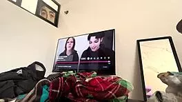 After shower, he fucks hot latina friend