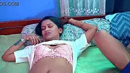 hot indian beauty cheats wildly during intense hardcore pounding