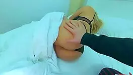 Busty MILF Deepthroats Then Doggystyle Slammed