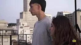 casting turns wild as muscular guy fucks squirting teen hard