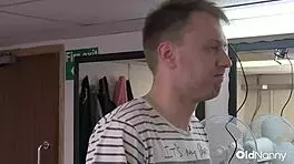 blonde milf rebecca jane smyth rides chris cobalt's huge cock hard