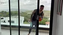 first-time swinger wife takes double interracial pounding at wild party!