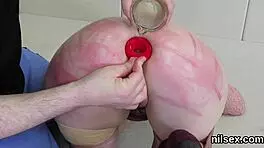 Slutty teen taken to asshole asylum for hardcore anal therapy