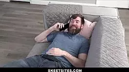 damn chris that tiny teen's narrow ass shakes from your monster cock orgasms in the kitchen