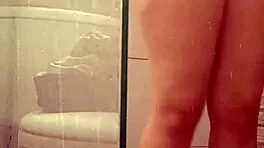 milet's hidden cam catches her shaving her smooth pussy in the shower