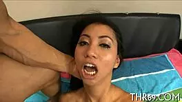 rough deepthroat ends with massive facial cum explosion