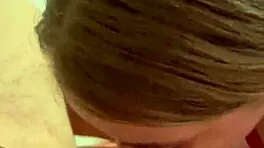 stepping into his room to model my new lingerie then grabbing his monster cock