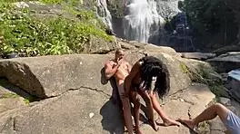 Latina's passionate anal ecstasy in amateur behind-scenes bliss