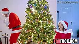 Petite Parker Ambrose Serena Hill Xmas Creampie Frenzy