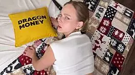 Stepbrother learns vibrator on skinny blonde's teasing body