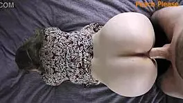 Fucked young student doggystyle made her suck dick lick balls close-up