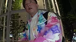 sexy japanese big tits babe maya slurps huge cock drooling before facesitting and creampie pounding