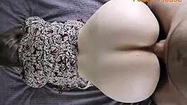 Fucked young student doggystyle made her suck dick lick balls close-up