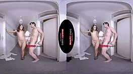 reality lovers petite latina brunette seduced into cowgirl riding