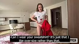 Tempted By Wife's Petite Friend For Secret Cock Craving Encounter