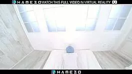 Beautiful japanese yume hanaoka sucks cock before hot vr fucking