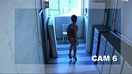 Curvy Claudia takes double cock anal threesome pounding