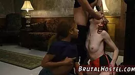 Alexa Nova And Kendall Endure Gagged Bondage Gangbang Domination