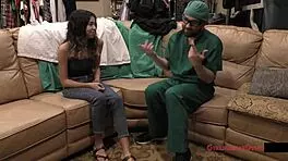 Angel Santana Aria Nicole Gyno Exam Thrill