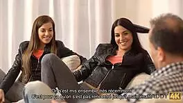 italian chicks test stepmoms new lover old young threesome