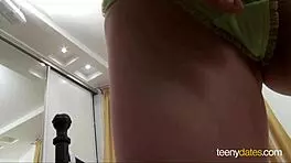 Intense Big Cock Fingers Tight Teen Pussy