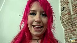 proxy paige's goth big tits pov handjob jerk off instructions