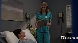 hey trans doctor, your bareback therapy has me riding hard in hospital