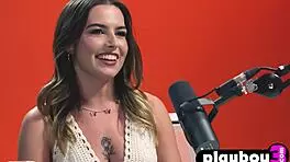 Tattooed Teen Pornstar's Naughty Solo Tease