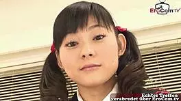 kleine japanese 18yo teen cries as she's used roughly