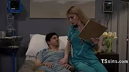 hey trans doctor, your bareback therapy has me riding hard in hospital