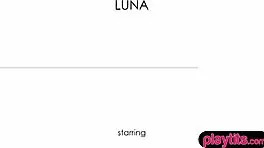 Pornstar Brunette Fingers Pussy Orgasm on Sofa