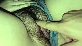 i pound sexy latina babe's dripping hairy pussy in passionate creampie creampie