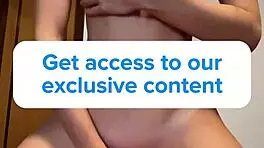 Intriguing front view reveals amateur cowgirl pose with perfect curves slim waist and dorm allure