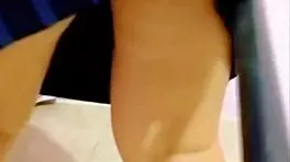 mexican teen's tight pussy takes just the tip for cash in public homemade