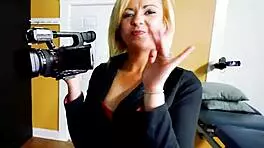 Skinny Blonde Keyton and Brunette Nica Share Cock in Wild 3some!