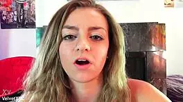 Cara mia cute petite babe dirty talk casting interview pov handjob big cock