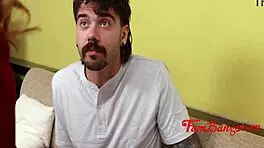 bratty cutie rides bro-in-law's monster cock boldly