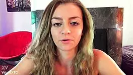 Cara mia cute petite babe dirty talk casting interview pov handjob big cock