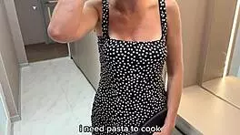 cheating on wife by pounding her silly russian friend doggystyle pov