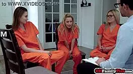 lilly ford strips quick bends over for deepthroat blowjob and rough doggystyle fuck