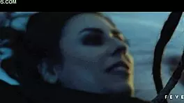 Brunette milf emme white licks pussy masturbates fetish big ass amateurs bed