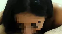 Hot Tinder teen deepthroats cock gags hard begs cum