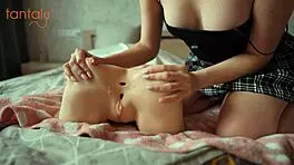 do you love watching me rub panties with tantaly doll and vibrator to orgasm?