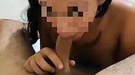 Hot Tinder teen deepthroats cock gags hard begs cum