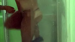 sexy latina wife sneaks black bull pounding in motel bathroom