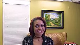 Horny Coeds Keyton and Nica Share Big Cock Ride and Swallow Cum